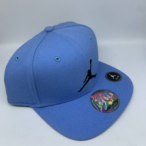 Air Jordan UNC Jumpman Hat 7 1/2 Fitted Cap Chicago Bulls Men - Picture 2 of 6